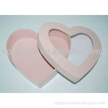 leather box/display box/packaging box with window